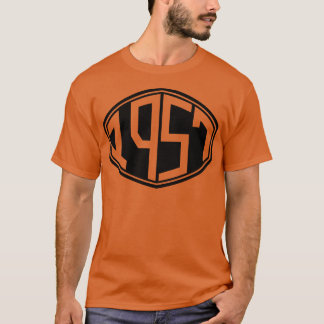 1957 Retro-Hipster Geburtstag T-Shirt