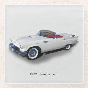 1957 Thunderbird-Untersetzer Glasuntersetzer