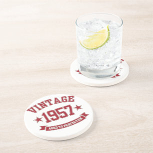 1957 Vintag bis perfekt Getränkeuntersetzer