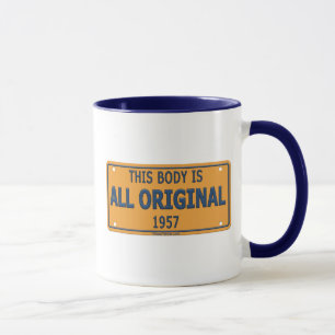 1957 Vorlagen-Fahrzeugkarosserie Tasse