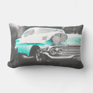1958 Chevy Impala in strahlendem Blau Lendenkissen