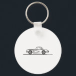 1958 Corvette Hardtop Schlüsselanhänger<br><div class="desc">Für den Klassiker 1958 Chevrolet Corvette Enthusiast. 58 Chevy Vette Image auf diversen Produkten wie T-Shirts,  Shirts,  Bekleidung,  Kleidung,  Einladungen und Geschenke. Illustration von Frank Schuster</div>