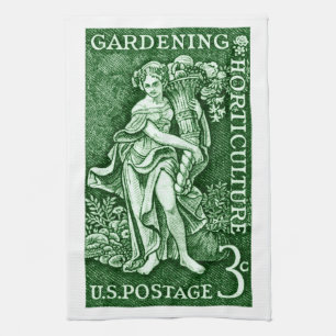 1958 Garten- und Gartenbau-Briefmarke Handtuch