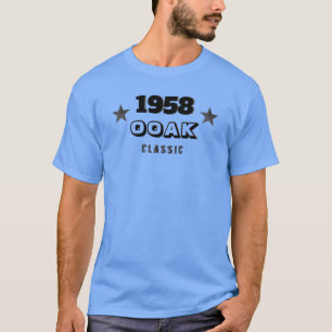 1958 OOAK Classic! Einer von einer Art 60. Geburts T-Shirt