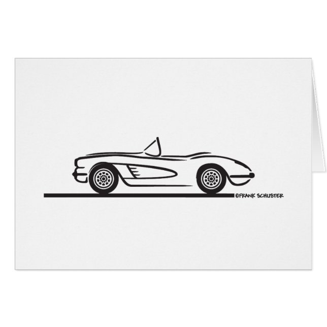 1959 1960 Chevrolet Corvette (Vorderseite (Horizontal))