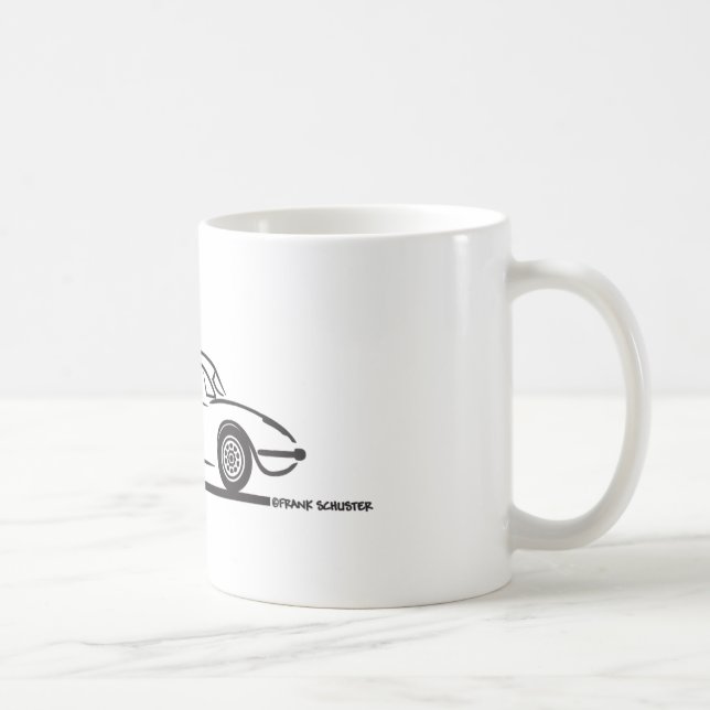 1959 1960 Chevrolet Corvette Hardtop Kaffeetasse (Rechts)