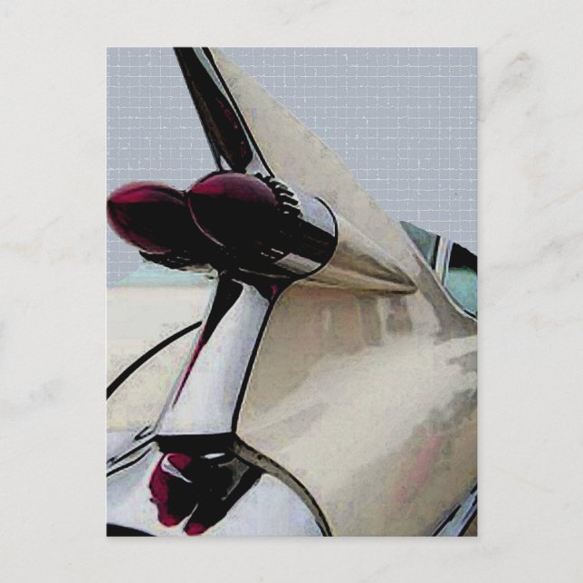 1959 CADDY FIN POSTKARTE (Vorderseite)