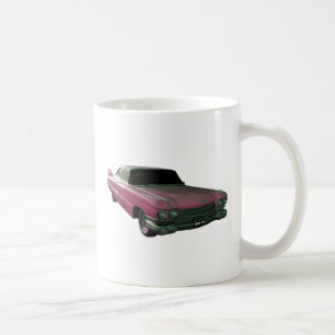 1959 Cadillac Big Pink Fins Kaffeetasse