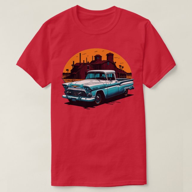 1959 Chevrolet Apache T-Shirt (Design vorne)