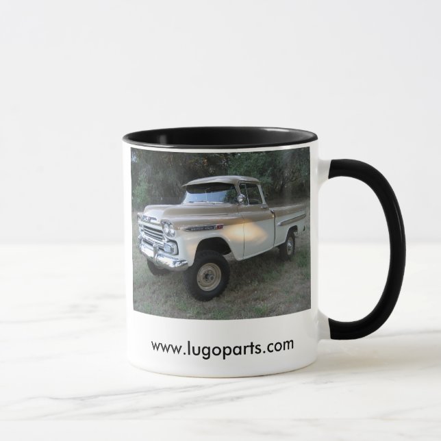 1959 chevy 4x4, www.lugoparts.com tasse (Rechts)