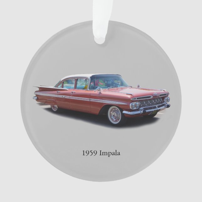 1959 Impala-Acrylschmuck Ornament (Vorderseite)