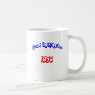 1959 machte in Amerika Kaffeetasse