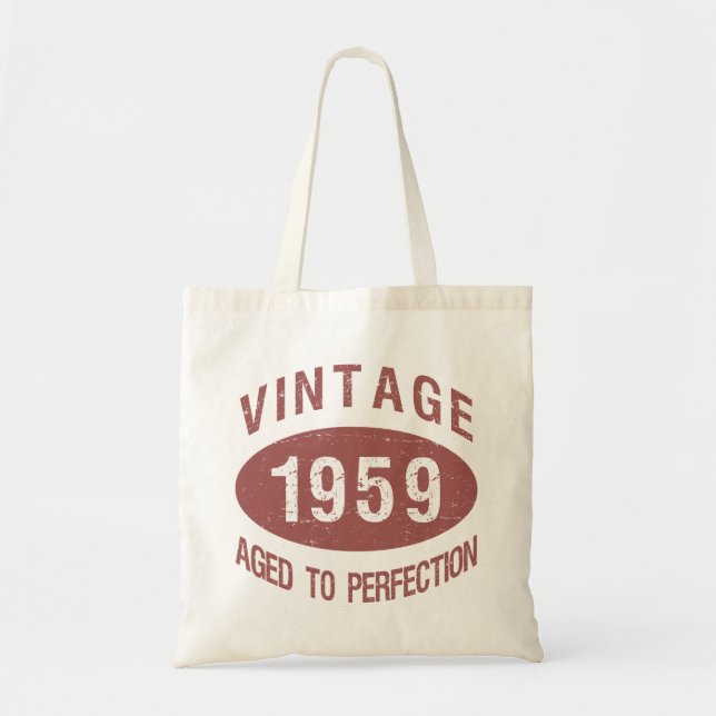 1959 Vintager Geburtstag Tragetasche (Vorne)