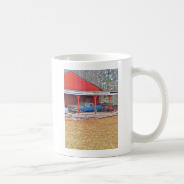 1960 BLAUE SADAND DEVILLE Antiker Wagen Kaffeetasse (Rechts)