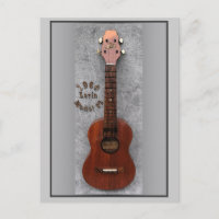 1960 Levin Ukulele Postcard