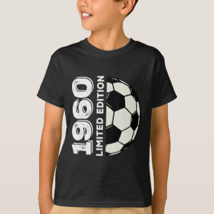 1960 Limitierte Auflage 65. Geburtstag Fußballfans T-Shirt
