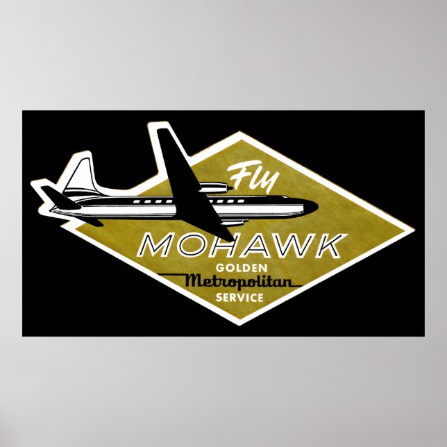1960 Mohawk Airlines II Poster (Vorne)