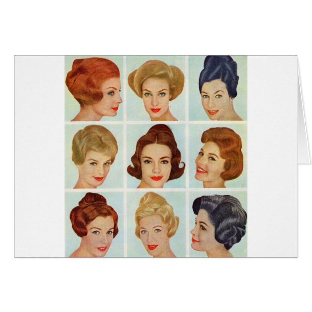 1960 s hairstyles grid (Devant horizontal)