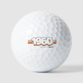 1960 The birth of legends Golfball