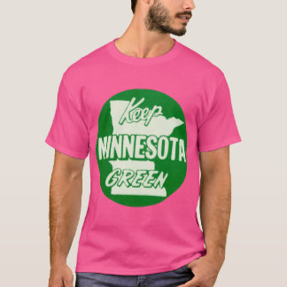 1960er Behielt Minnesota Green T-Shirt