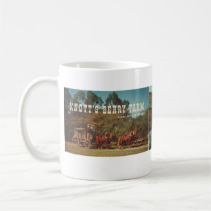 1960er Jahre Knott's Berry Farm, Buena Park, CA Kaffeetasse