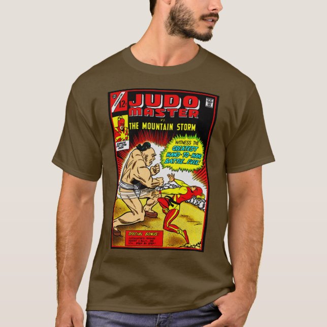 1960er JUDO Master Comic T-Shirt (Vorderseite)