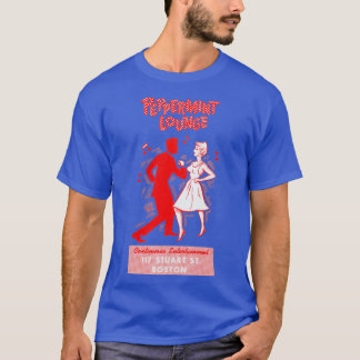 1960er Peppermint Lounge Boston T-Shirt