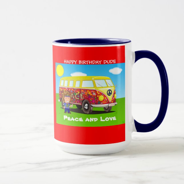 1960er: Ruhe und Liebe, weit draußen, Geburtda Tas Tasse (Rechts)