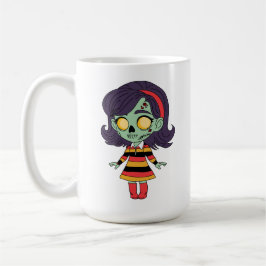 1960er Zombie Mädchen Kaffeetasse