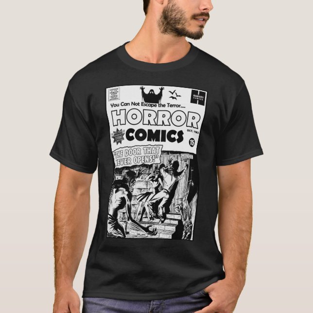 1960's HORROR Comics T-Shirt (Devant)
