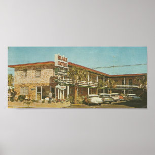 1961 Blake Motel ~ Myrtle Beach, SC Poster