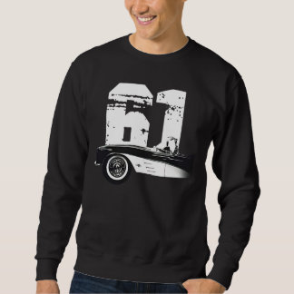 1961 Chevy Corvette Silhouette mit Jahr T Shirt