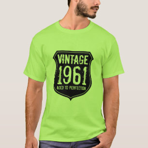 1961 geboren   zum perfekten Alter vergorene T-Shi T-Shirt