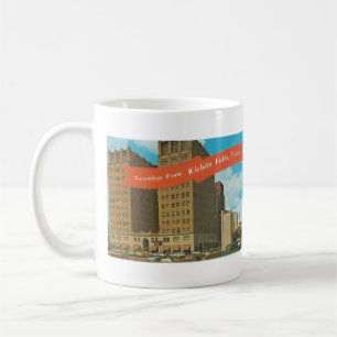 1961 Wichita Falls, Texas Postkarte Kaffeetasse