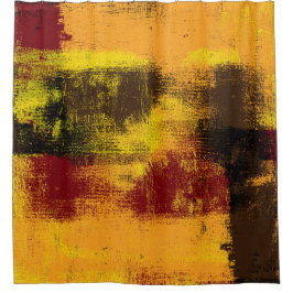 1962 Abstrakter Duschvorhang