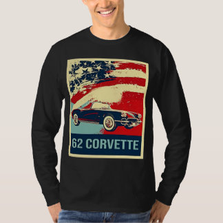 1962 C1 Corvette im Pop-Art-Stil T-Shirt