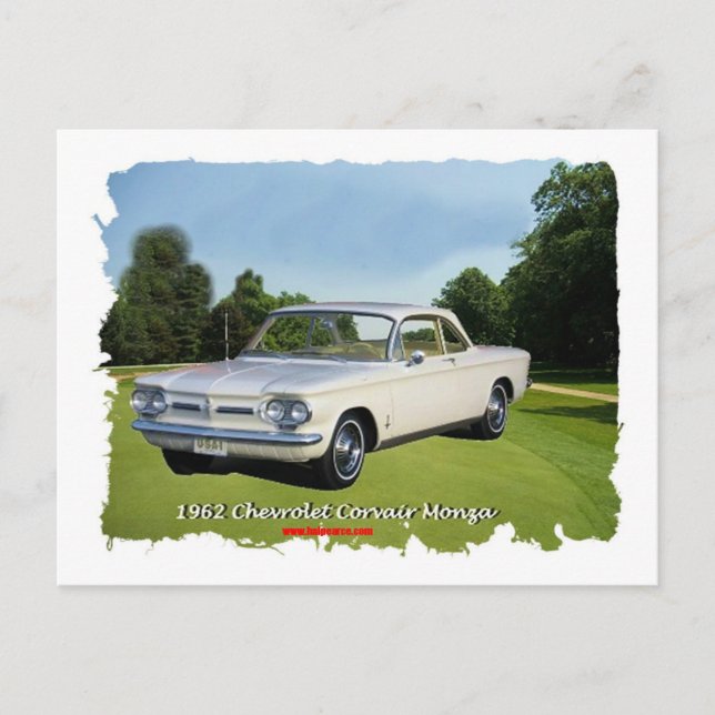 1962_Corvair_Monza Postkarte (Vorderseite)