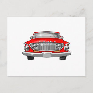 1962 Dodge Dart Postkarte