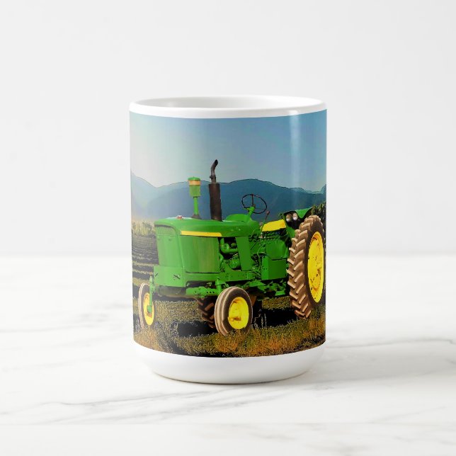 1962 Tasse des großen grünen Traktors (Mittel)