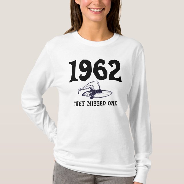 1962 versäumten sie ein Salem HexenHalloween T-Shirt (Vorderseite)