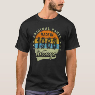 1963 - 62 Jahre Geburtstagsgeschenk für Männer und T-Shirt