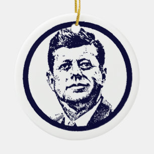 1963 JFK KERAMIK ORNAMENT