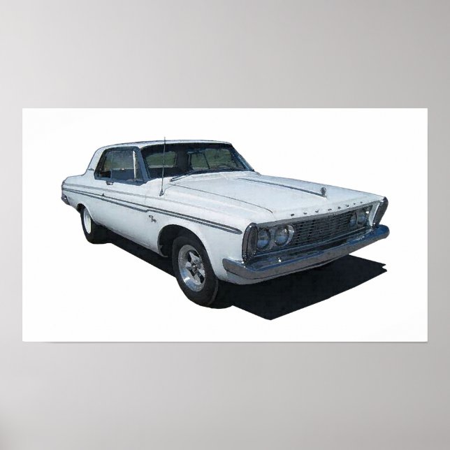 1963 Plymouth Coupe Poster (Vorne)