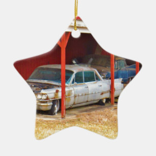 1963 Silver Sadan Deville Keramik Ornament