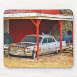 1963 Silver Sadan Deville Mousepad