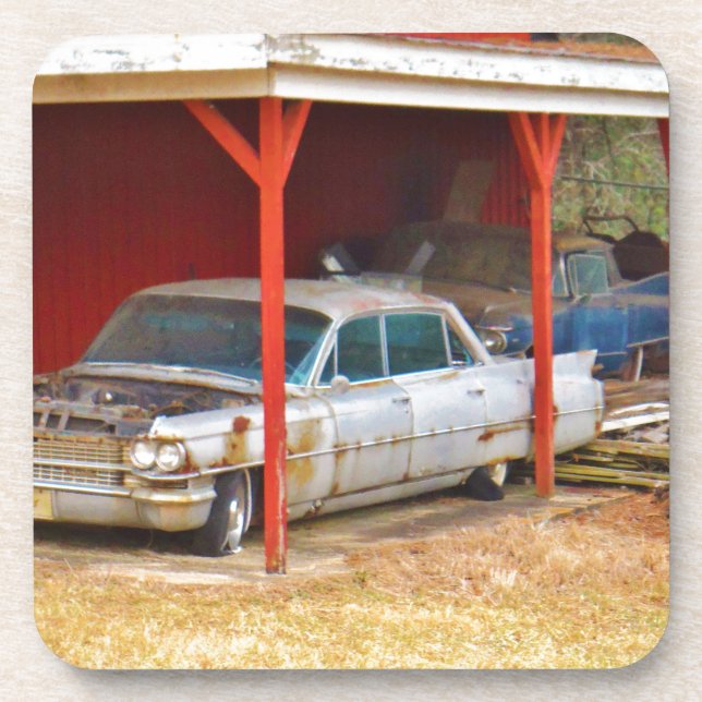 1963 Silver Sadan deville Untersetzer (Vorderseite)