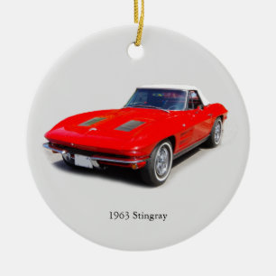 1963 Stingray-Ornament Keramik Ornament