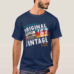 1963 Vintage Geburtstag Vintage Geschenk Retro Mäd T-Shirt