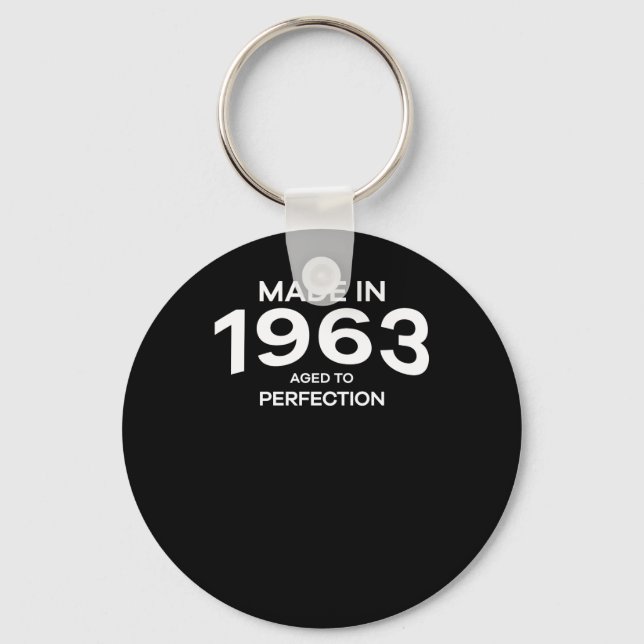 1963 vollendet schlüsselanhänger (Vorderseite)