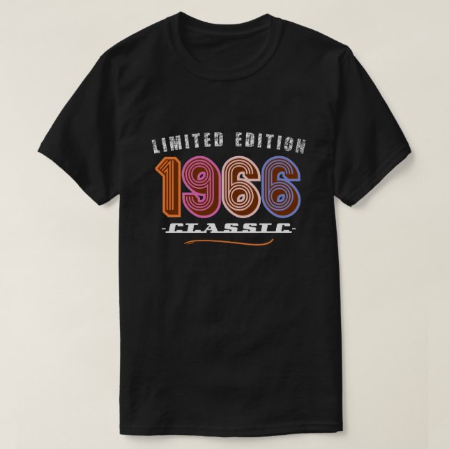 1964 60. Geburtstag T-Shirt (Design vorne)